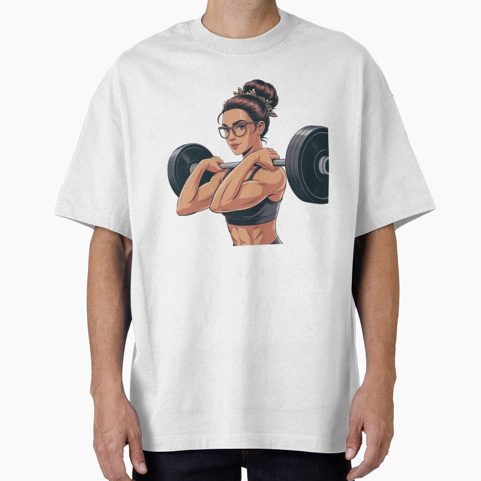 Strong Woman Fitness Design by QuiteOrbit