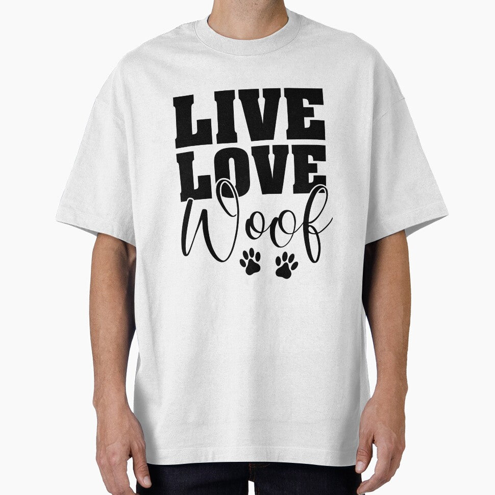 Live Love Woof by LemonCreations T-Shirts, Hoodie, Sweatshirt | BlankRebels.com (Image 1)