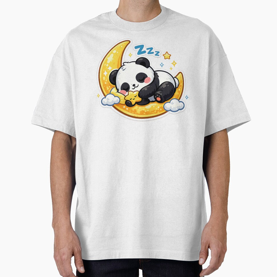 Cute Kawaii Panda, Cute Kawaii Sleeping Panda by graphic-genie