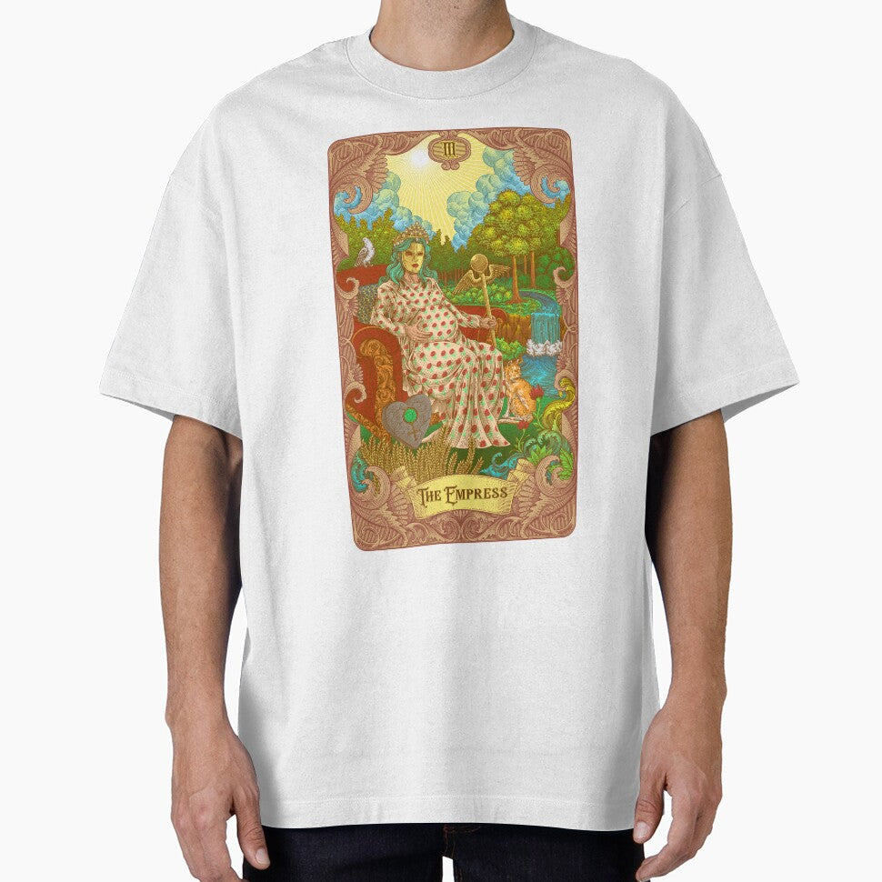 The Empress Tarot Illustration by WOLForDEER T-Shirts, Hoodie, Sweatshirt | BlankRebels.com (Image 1)
