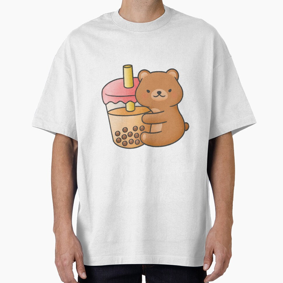 bubble tea bear by ItsBubbleTea T-Shirts, Hoodie, Sweatshirt | BlankRebels.com (Image 1)