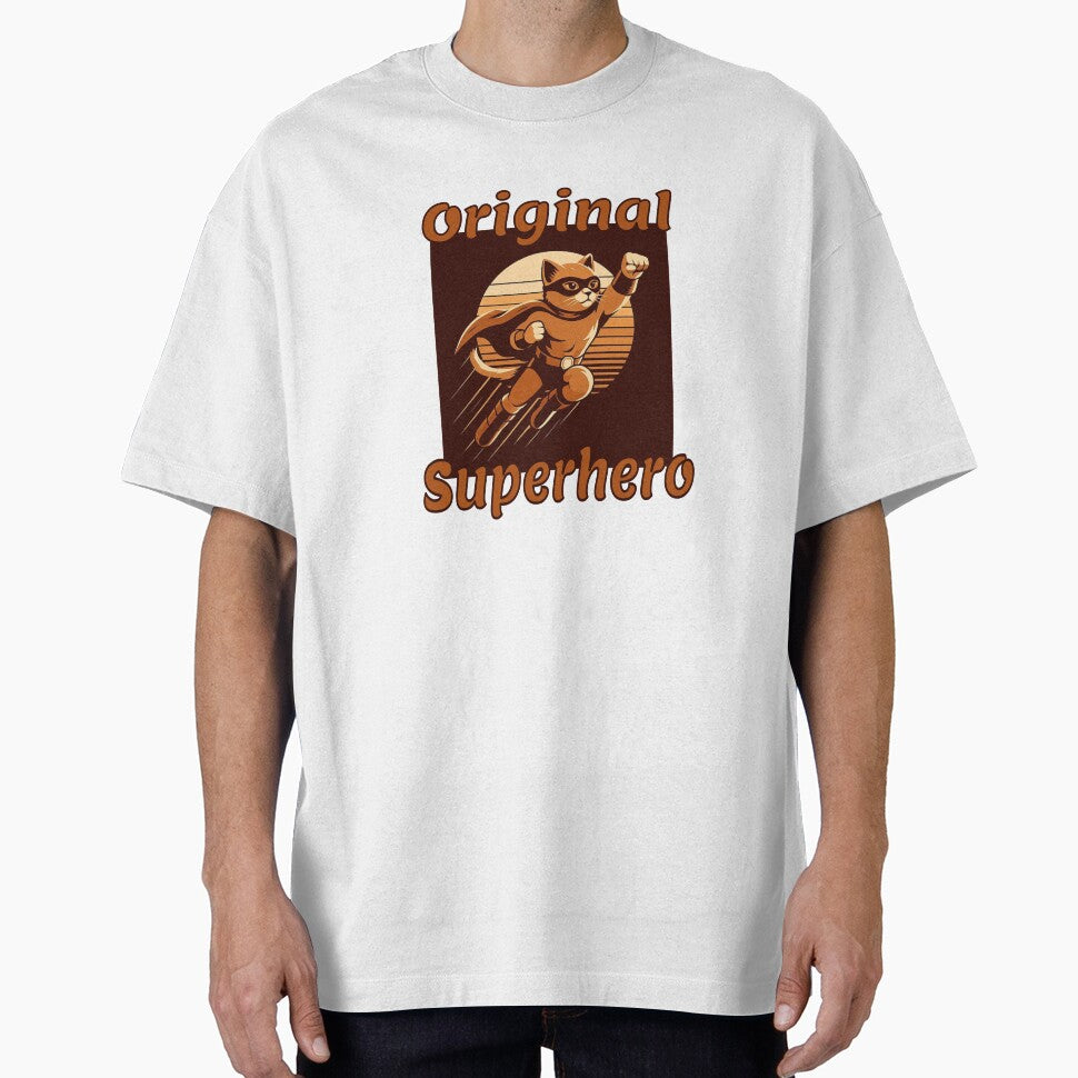 Cat, Original Superhero by DefinedVoid T-Shirts, Hoodie, Sweatshirt | BlankRebels.com (Image 1)