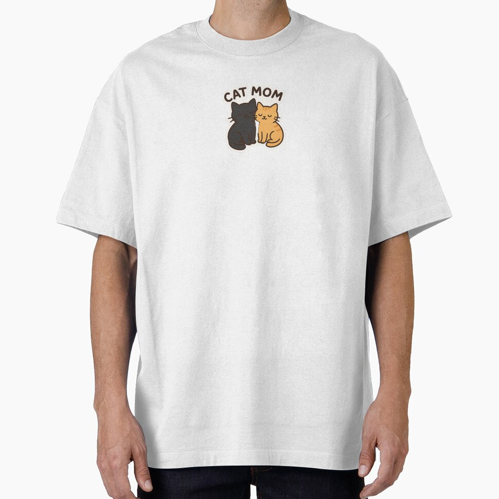 Orange and Black Cat Mom by jensenlovescats T-Shirts, Hoodie, Sweatshirt | BlankRebels.com (Image 1)