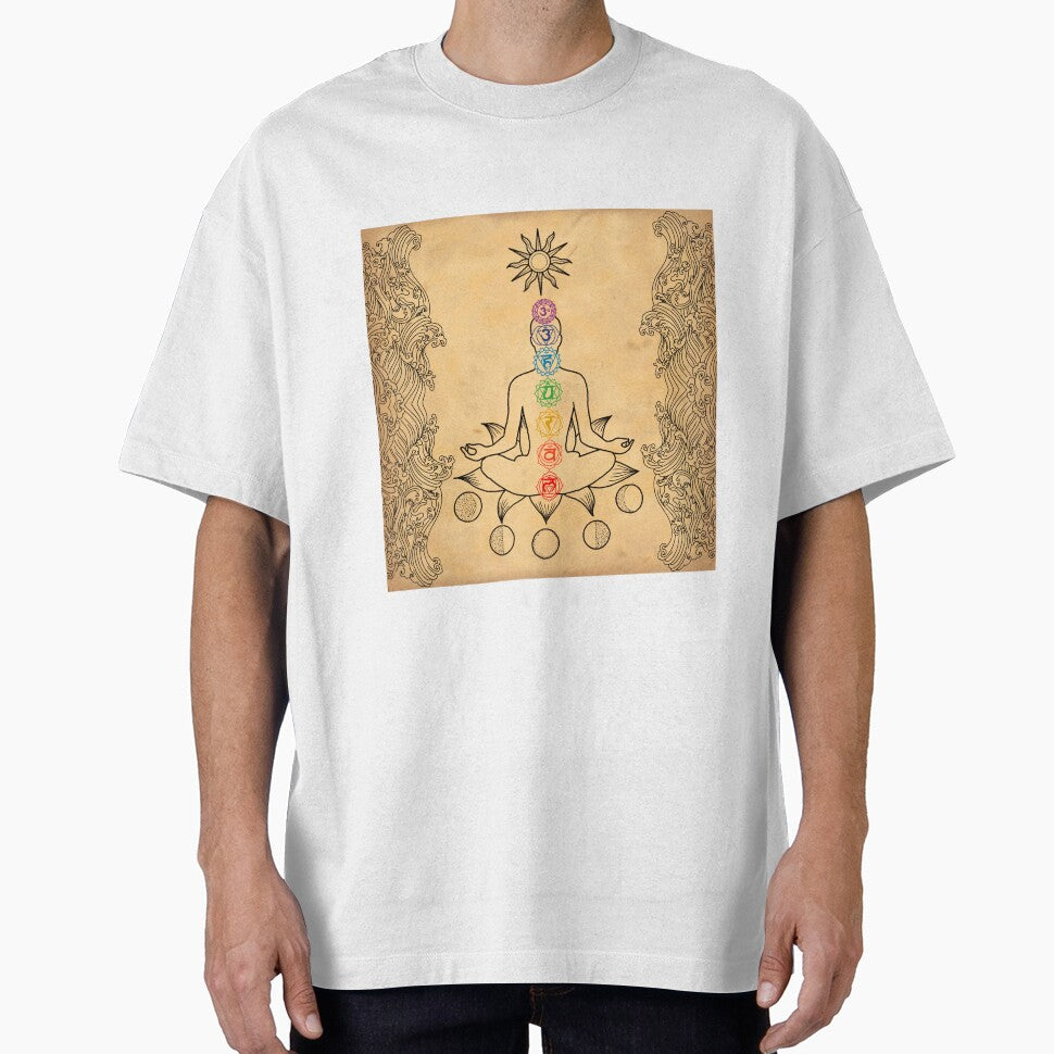 7 chakras sun moon phases by sierratruong T-Shirts, Hoodie, Sweatshirt | BlankRebels.com (Image 1)