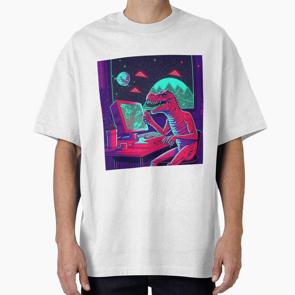 70s space dinosaur by IA-Power T-Shirts, Hoodie, Sweatshirt | BlankRebels.com (Image 1)