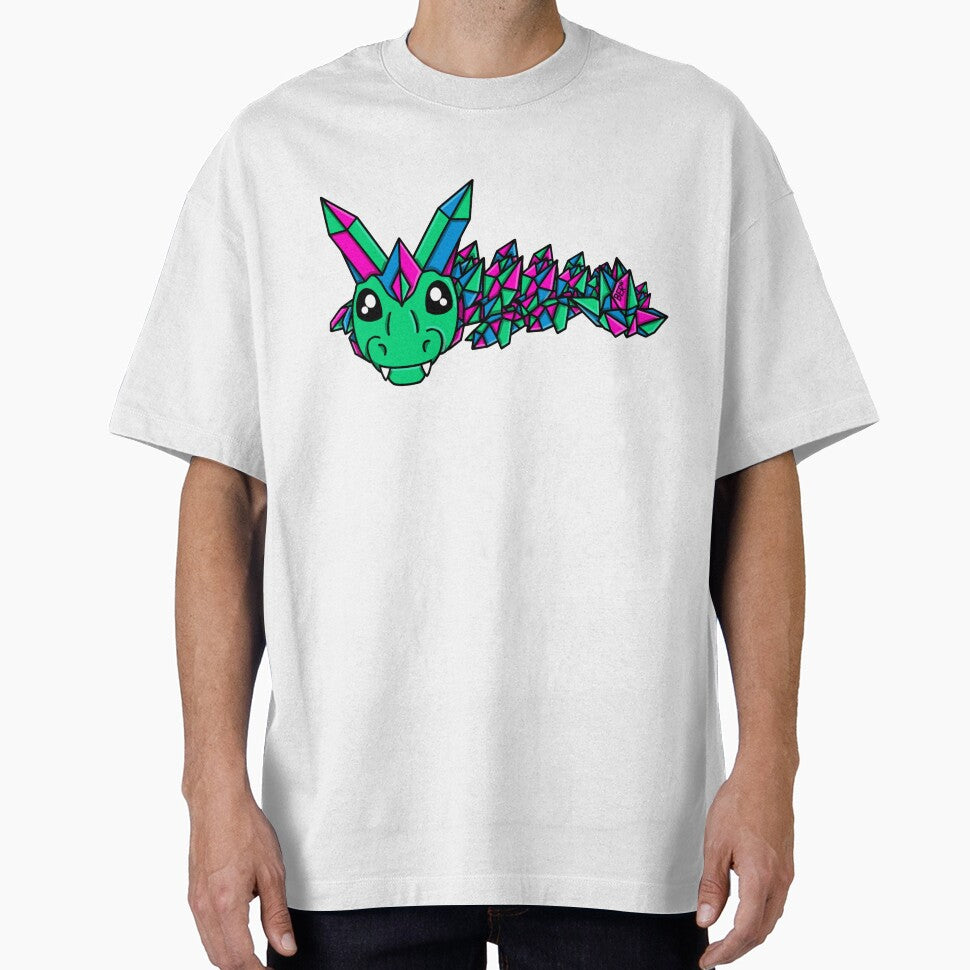 Polysexual Pride Crystal Fidget Dragon by SentABear T-Shirts, Hoodie, Sweatshirt | BlankRebels.com (Image 1)