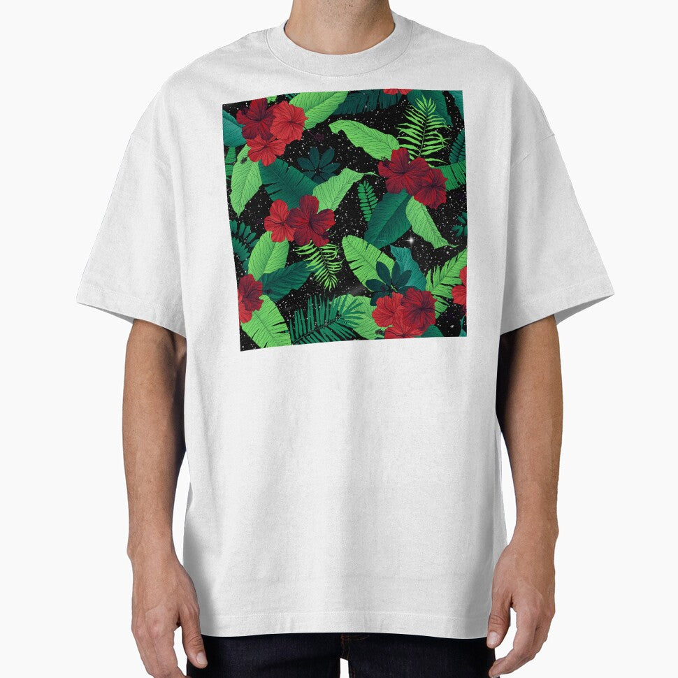 Floral Galaxy Nature by artworkbyrihen T-Shirts, Hoodie, Sweatshirt | BlankRebels.com (Image 1)