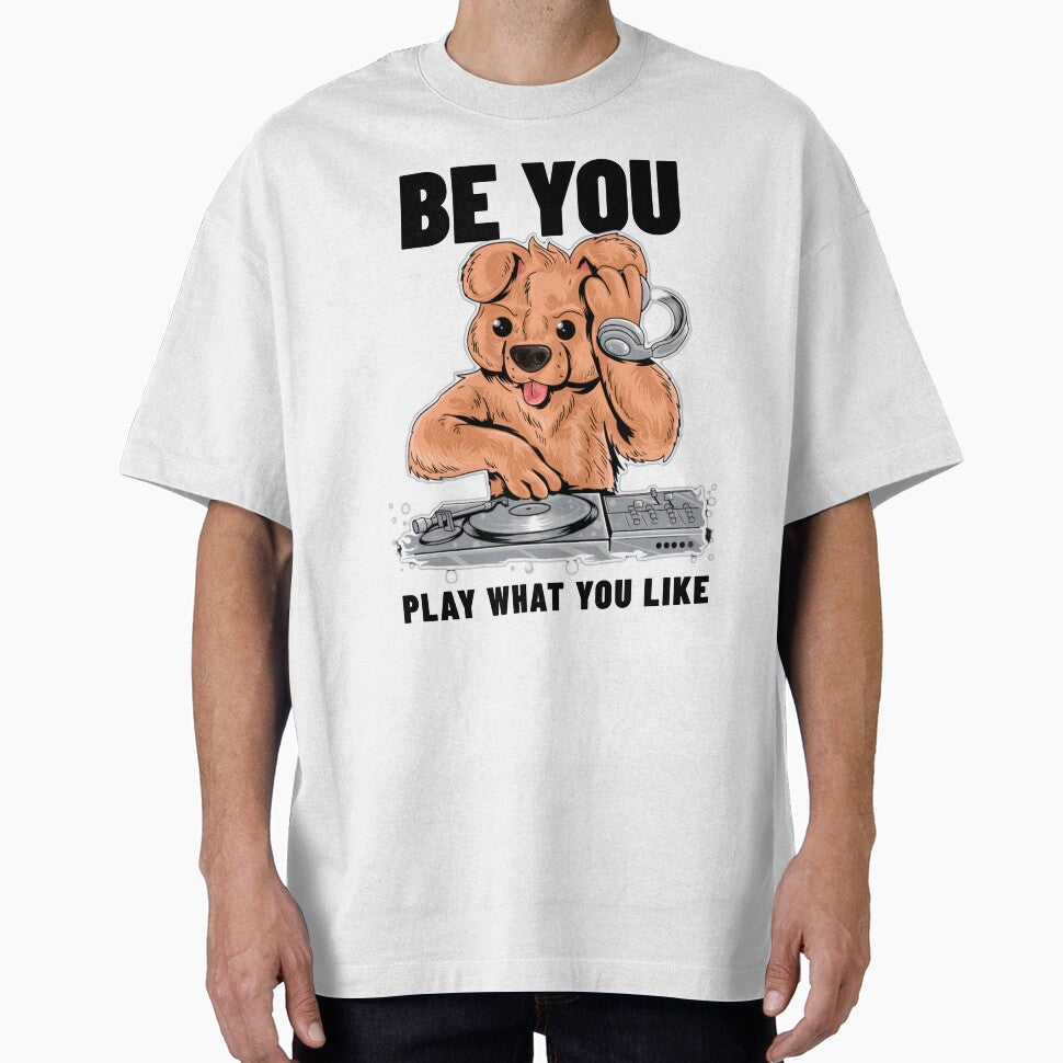 Be You Play What You Like (black) by Discothreadz T-Shirts, Hoodie, Sweatshirt | BlankRebels.com (Image 1)