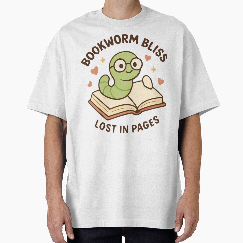 Bookworm - Books lover by GUNAPRIYAA T-Shirts, Hoodie, Sweatshirt | BlankRebels.com (Image 1)