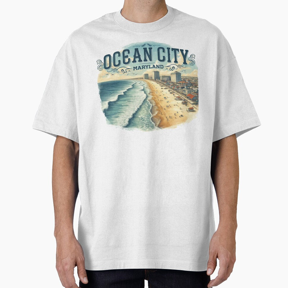Ocean City Maryland by clarkfraser T-Shirts, Hoodie, Sweatshirt | BlankRebels.com (Image 1)