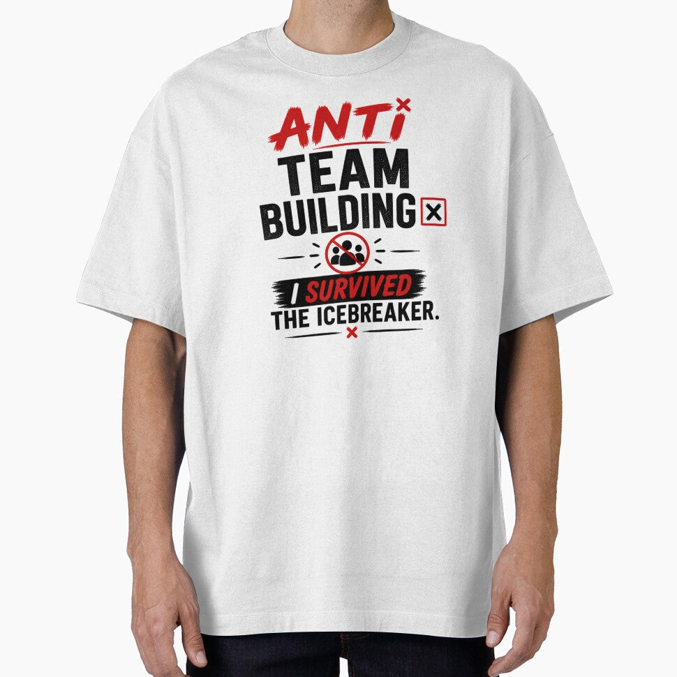 Anti Team Building Survivor Badge by the-dovlat