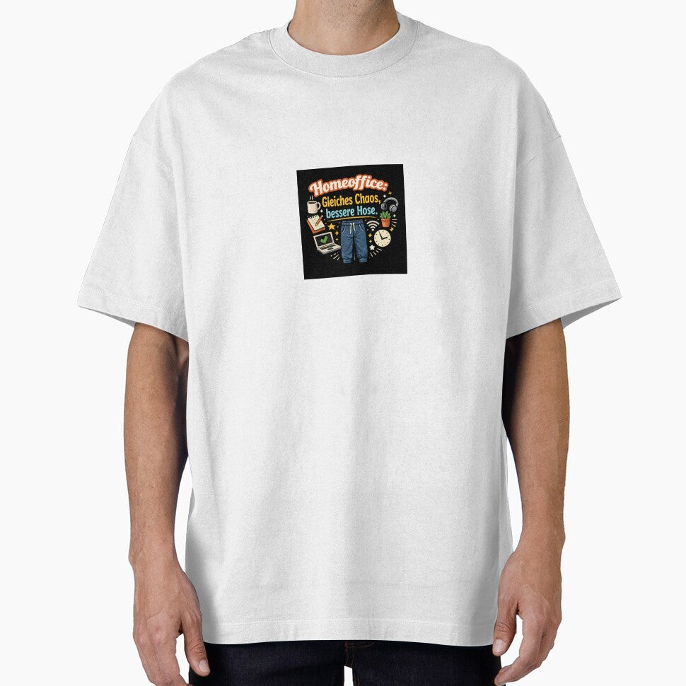 Working from home: same chaos, better trousers. by felipe1896 T-Shirts, Hoodie, Sweatshirt | BlankRebels.com (Image 1)
