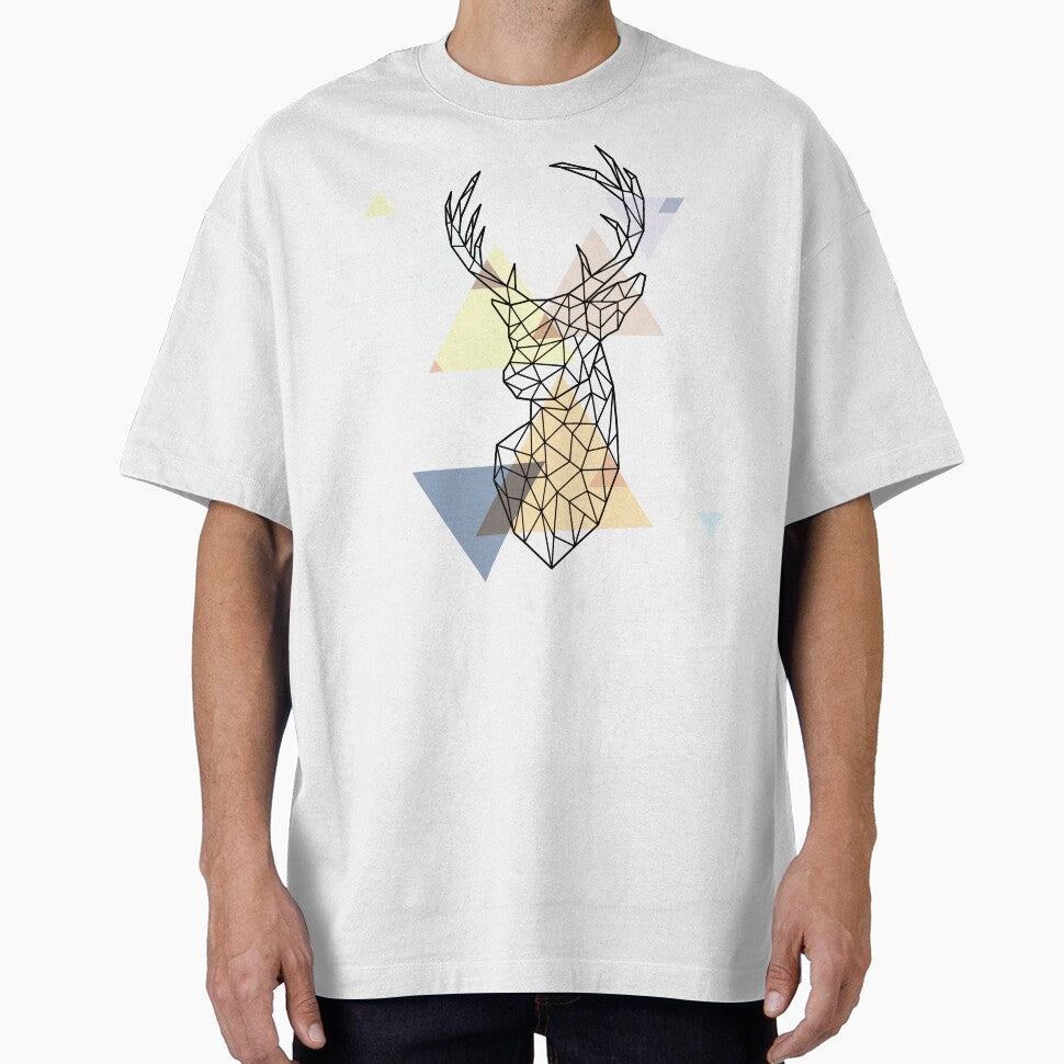 Geometric deer by della95 T-Shirts, Hoodie, Sweatshirt | BlankRebels.com (Image 1)