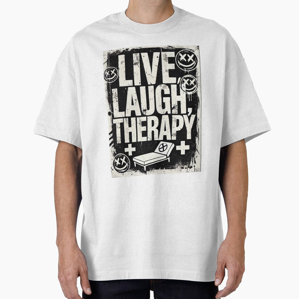 Live, Laugh, Therapy – by The-Book-of-Dog T-Shirts, Hoodie, Sweatshirt | BlankRebels.com (Image 1)
