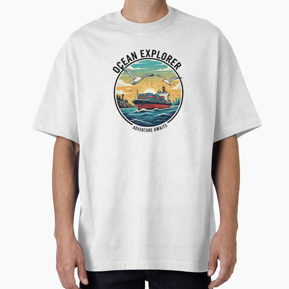 Ocean Explorer Sticker by StickersPort T-Shirts, Hoodie, Sweatshirt | BlankRebels.com (Image 1)