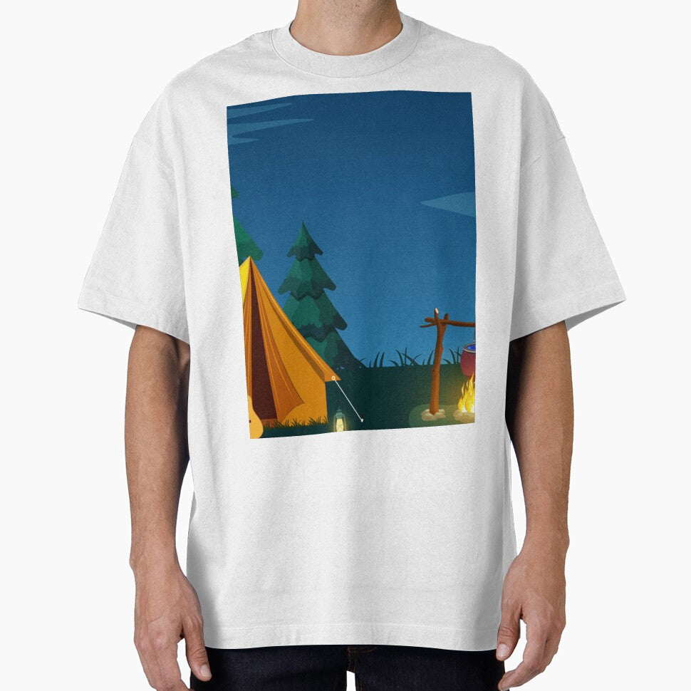 Camping and Mountain Camp by MatildaWatson T-Shirts, Hoodie, Sweatshirt | BlankRebels.com (Image 1)