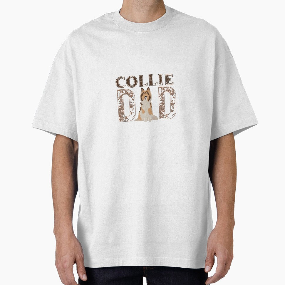 Collie dog dad by DeluxBee T-Shirts, Hoodie, Sweatshirt | BlankRebels.com (Image 1)
