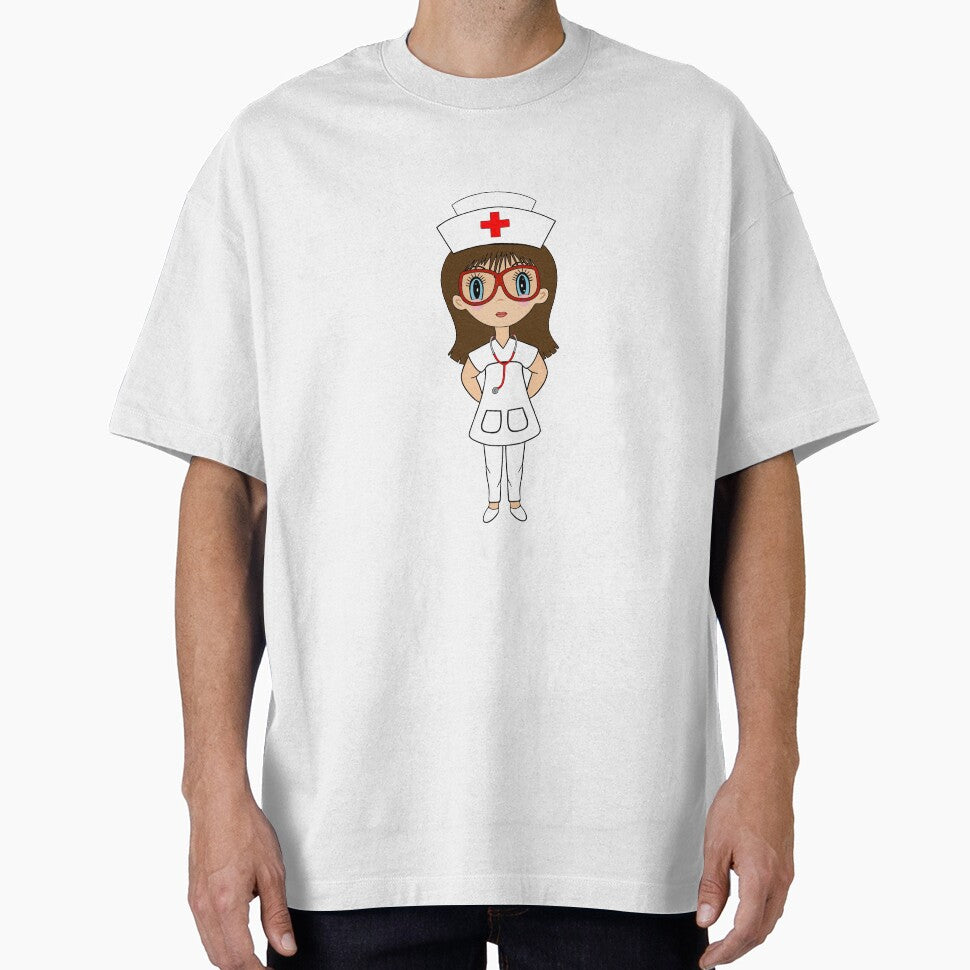 Funny Nurse With Stethoscope by Sartoris Art T-Shirts, Hoodie, Sweatshirt | BlankRebels.com (Image 1)