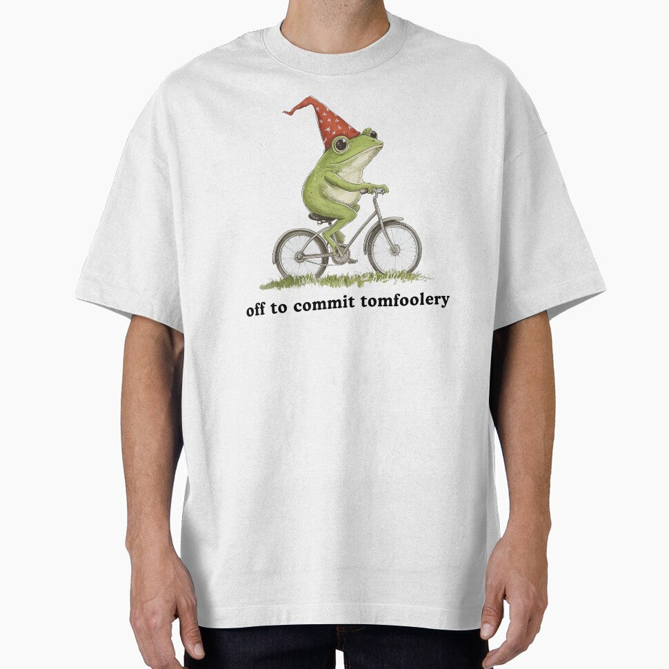 Off to Commit Tom Foolery Funny Frog meme by MelenebStore T-Shirts, Hoodie, Sweatshirt | BlankRebels.com (Image 1)