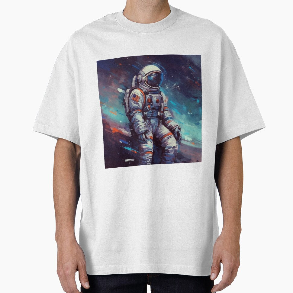 astronaut painting by Rafael-Wong T-Shirts, Hoodie, Sweatshirt | BlankRebels.com (Image 1)