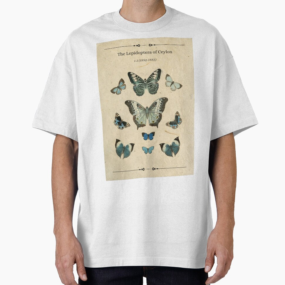 Vintage Blue Butterfly Collection by Sershni T-Shirts, Hoodie, Sweatshirt | BlankRebels.com (Image 1)
