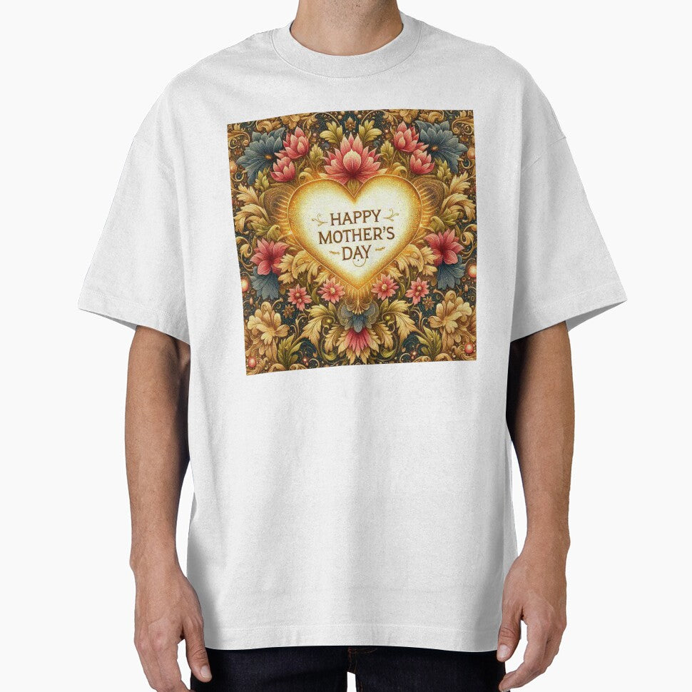 Golden Mothers Heart Mothers Day Card Gift by Illuministique T-Shirts, Hoodie, Sweatshirt | BlankRebels.com (Image 1)