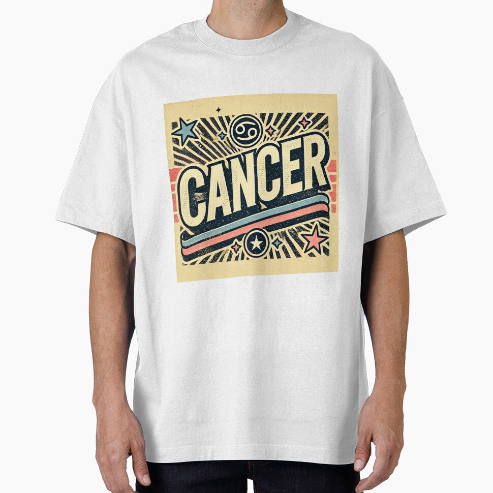 Cancer Retro Star Sign by Sototos® ⭐⭐⭐⭐⭐ T-Shirts, Hoodie, Sweatshirt | BlankRebels.com (Image 1)
