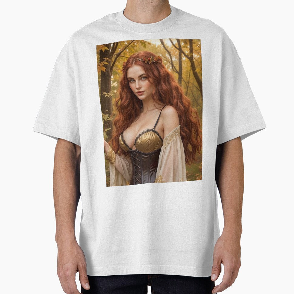 Ember's Embrace: A Journey into Autumn Cottagecore Bliss by MissSaylor T-Shirts, Hoodie, Sweatshirt (Image 1)