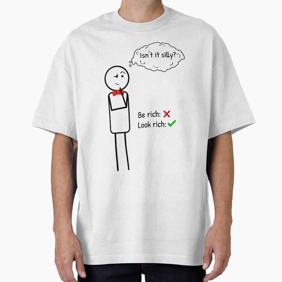 Look or not to look — BE is the answer! by ThinkMan T-Shirts, Hoodie, Sweatshirt | BlankRebels.com (Image 1)