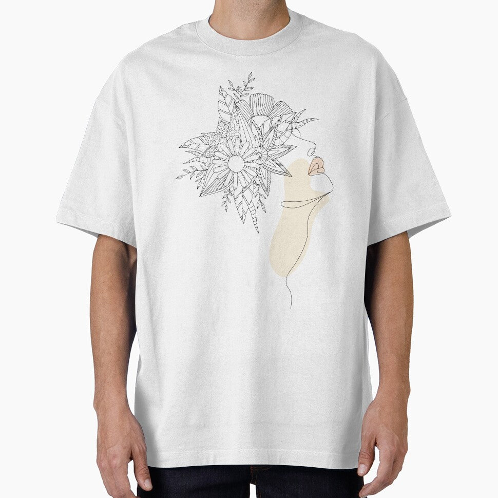 Female Floral Line by SurfolioPrints T-Shirts, Hoodie, Sweatshirt | BlankRebels.com (Image 1)