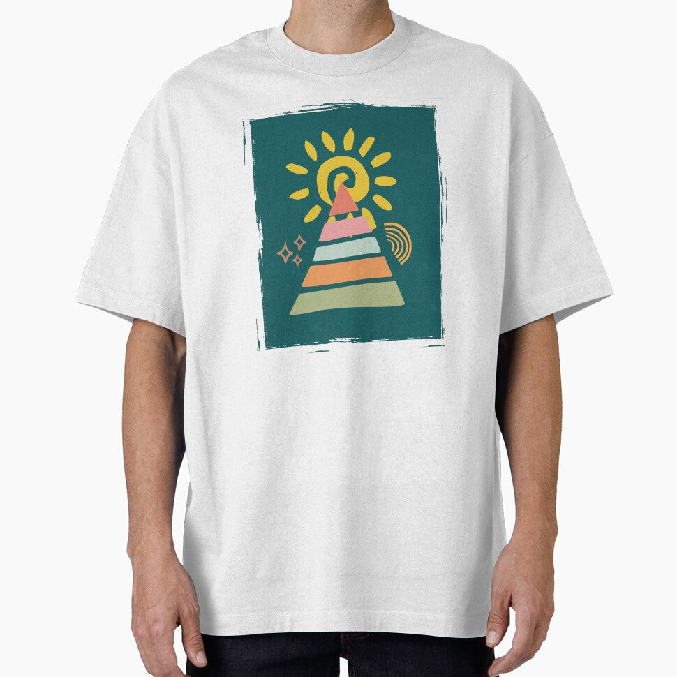 Hand drawn Abstract Pyramid by DifferArt T-Shirts, Hoodie, Sweatshirt | BlankRebels.com (Image 1)