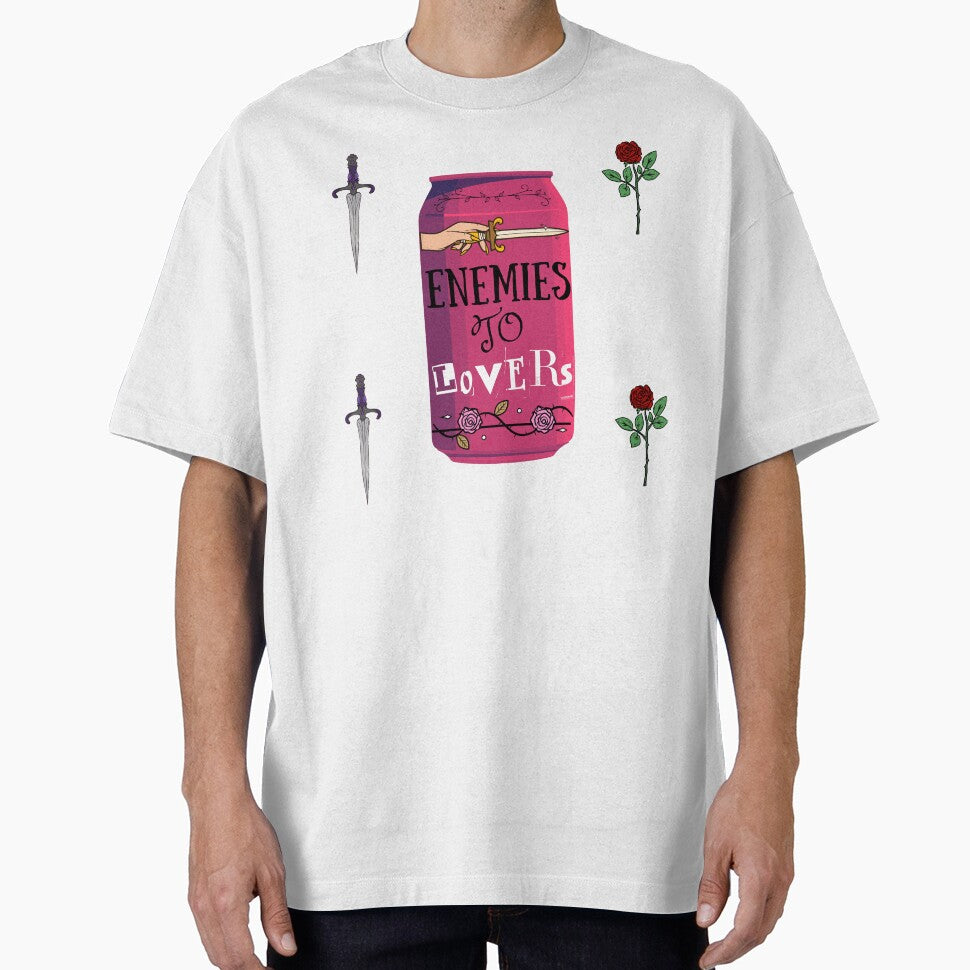 Enemies to Lovers | Trope in a Can by Nyxander's Bookish Catalogue T-Shirts, Hoodie, Sweatshirt | BlankRebels.com (Image 1)