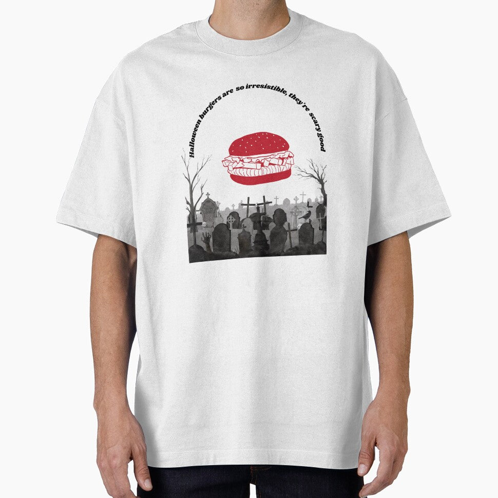 Halloween burger stickers by MaravDazzous T-Shirts, Hoodie, Sweatshirt | BlankRebels.com (Image 1)