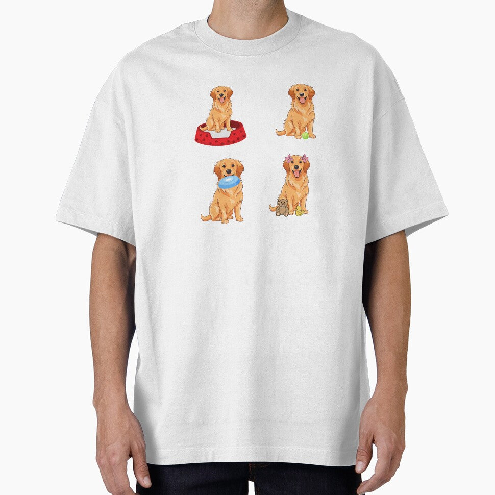 Cute Golden Retriever by TheAnimalZ00 T-Shirts, Hoodie, Sweatshirt | BlankRebels.com (Image 1)