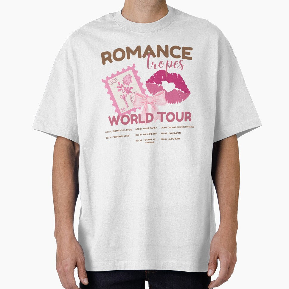 Romance tropes tour cosy design by BosskaDesign T-Shirts, Hoodie, Sweatshirt | BlankRebels.com (Image 1)