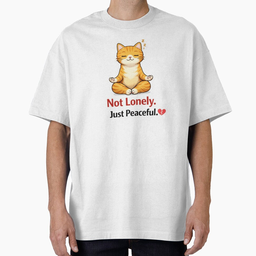Not Lonely. Just Peaceful by Hiranyakashipu S T-Shirts, Hoodie, Sweatshirt | BlankRebels.com (Image 1)