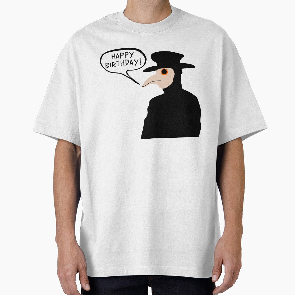Happy Birthday Plague Doctor by PlagueCity T-Shirts, Hoodie, Sweatshirt | BlankRebels.com (Image 1)