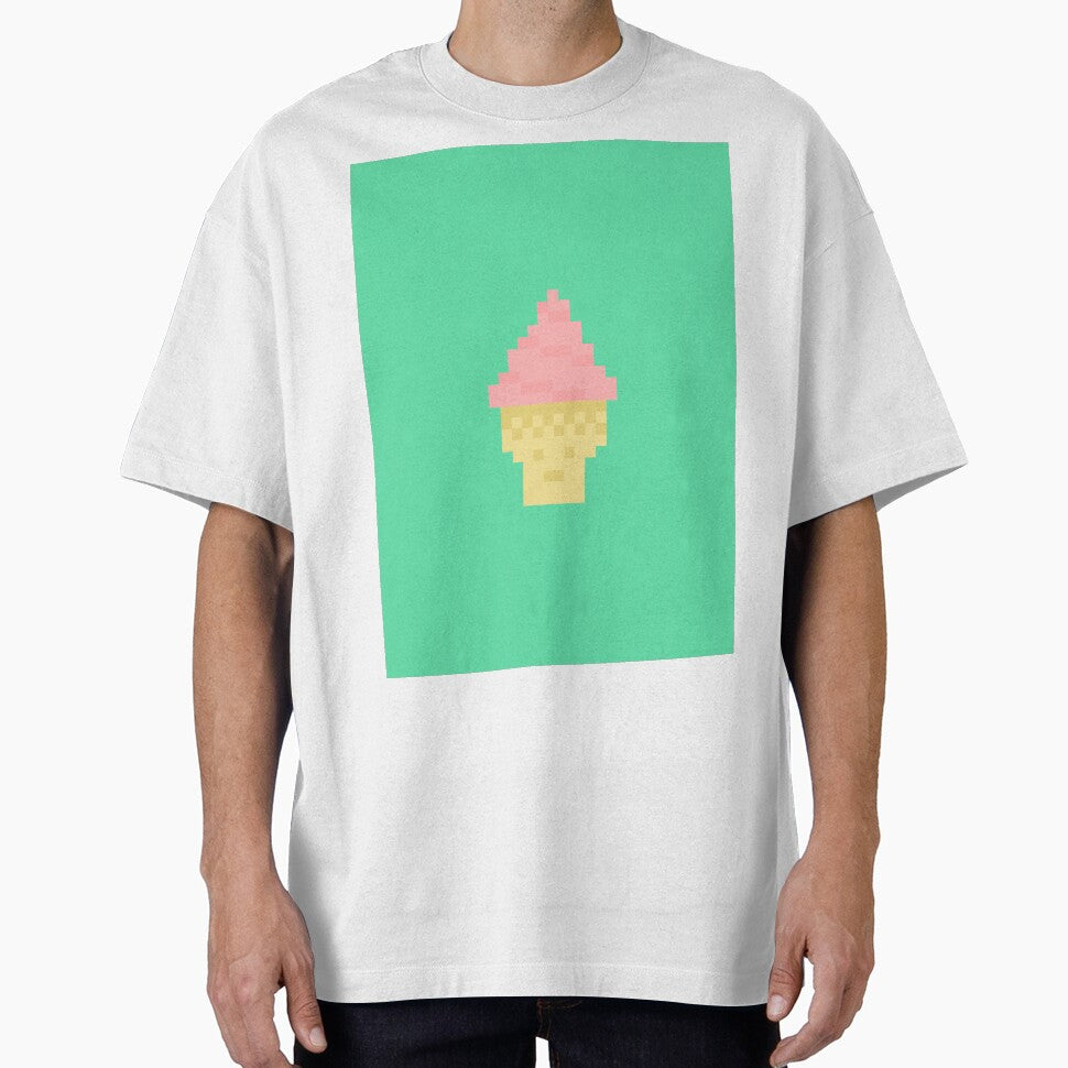Cute Pixelios Ice cream - Strawberry by BlusparkStudio T-Shirts, Hoodie, Sweatshirt | BlankRebels.com (Image 1)