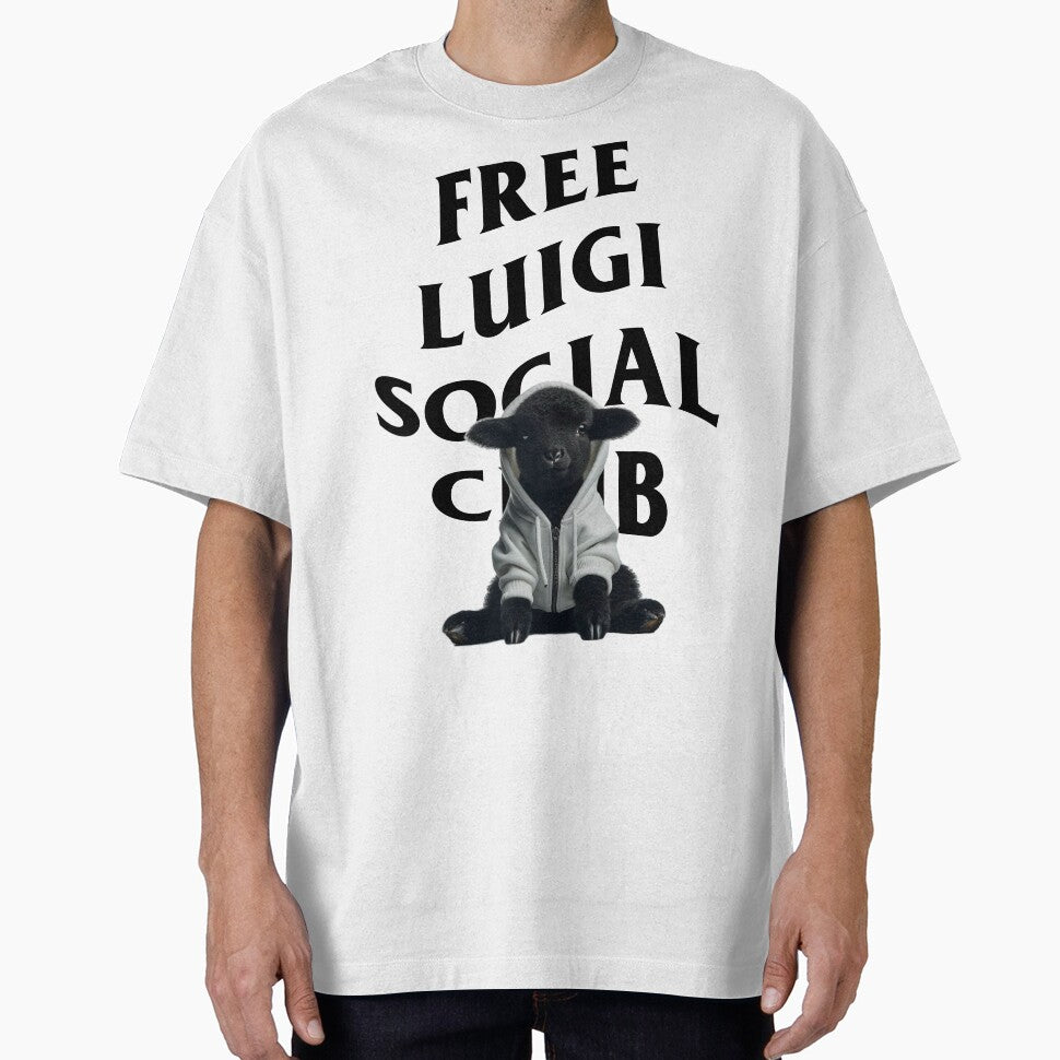 Free Luigi Social Club B by chilangopride T-Shirts, Hoodie, Sweatshirt | BlankRebels.com (Image 1)