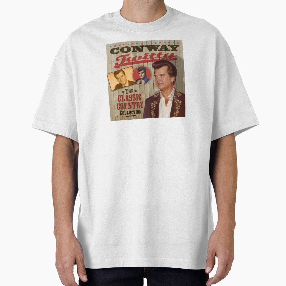 Conway Twitty - The Classic Country Collection by TIGERDAVER T-Shirts, Hoodie, Sweatshirt | BlankRebels.com (Image 1)