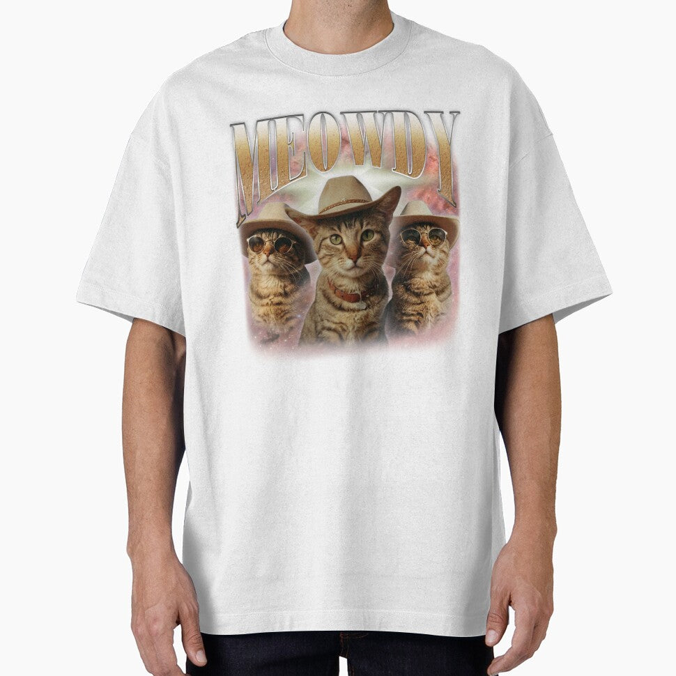 Meowdy Cat Cowboy Cat Meme by bngfx T-Shirts, Hoodie, Sweatshirt | BlankRebels.com (Image 1)
