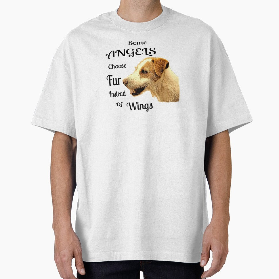 Some Angels Choose Fur Instead Of Wings-Jack Russell Dog Image by KaloraDesigns