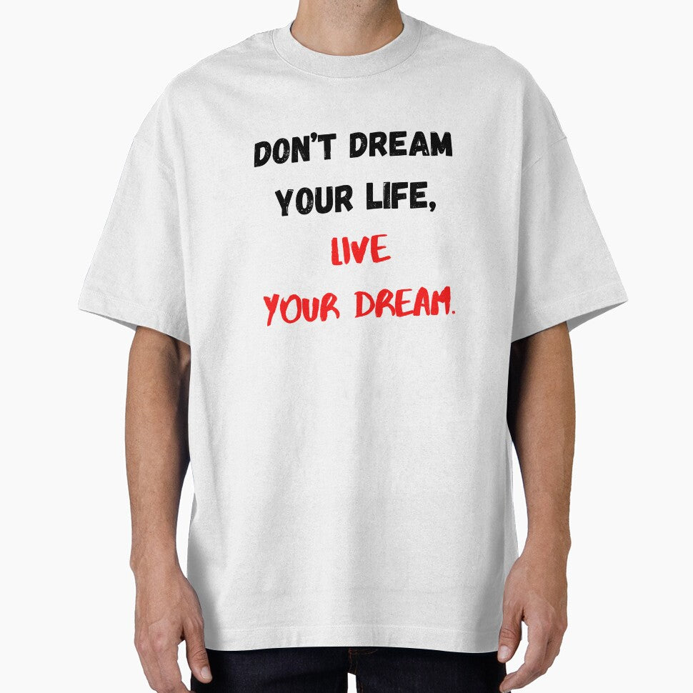 Live Your Dream, Motivational & Inspirational by Salman Hino T-Shirts, Hoodie, Sweatshirt | BlankRebels.com (Image 1)