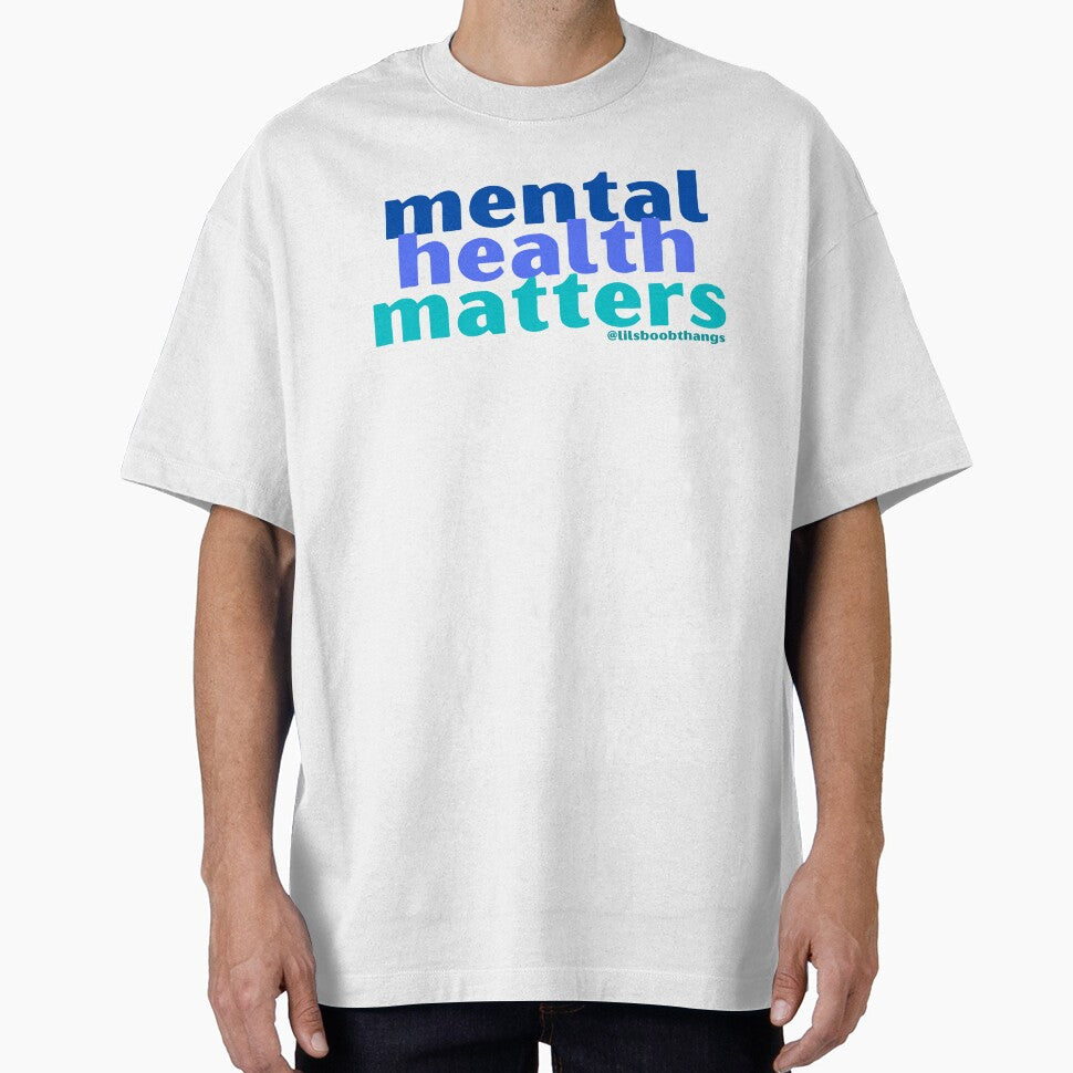 Mental Health Matters. v6 | lilsboobthangs by lilsboobthangs T-Shirts, Hoodie, Sweatshirt | BlankRebels.com (Image 1)