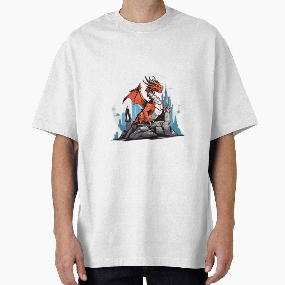 Cute Dragon T-Shirt - Adorable Dragon Graphic Tee by HiveMechs Hoodie, Sweatshirt | BlankRebels.com (Image 1)