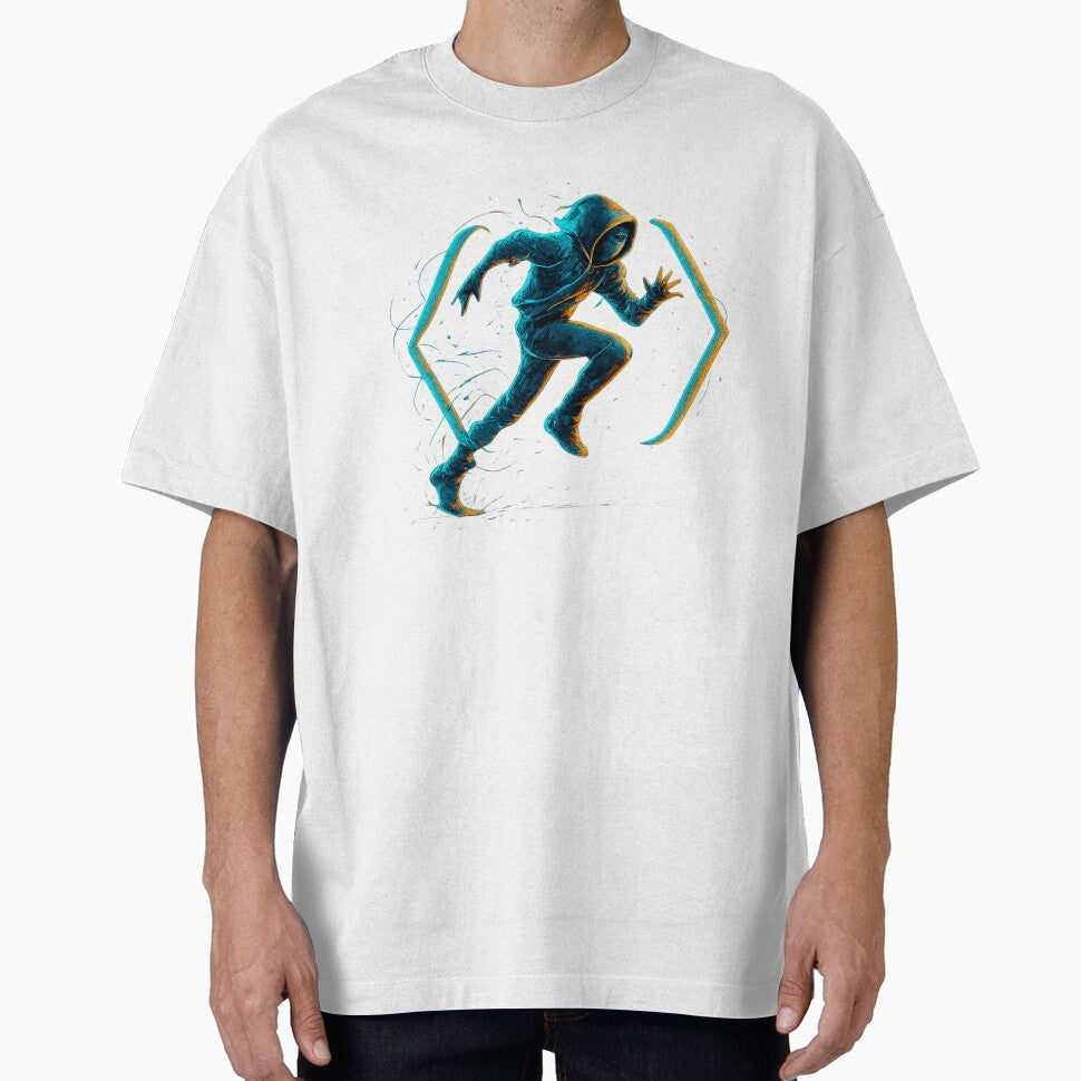 Code Runner – Minimal Dev Fitness Badge (Phone Case / Sticker) by TONSNAP T-Shirts, Hoodie, Sweatshirt (Image 1)