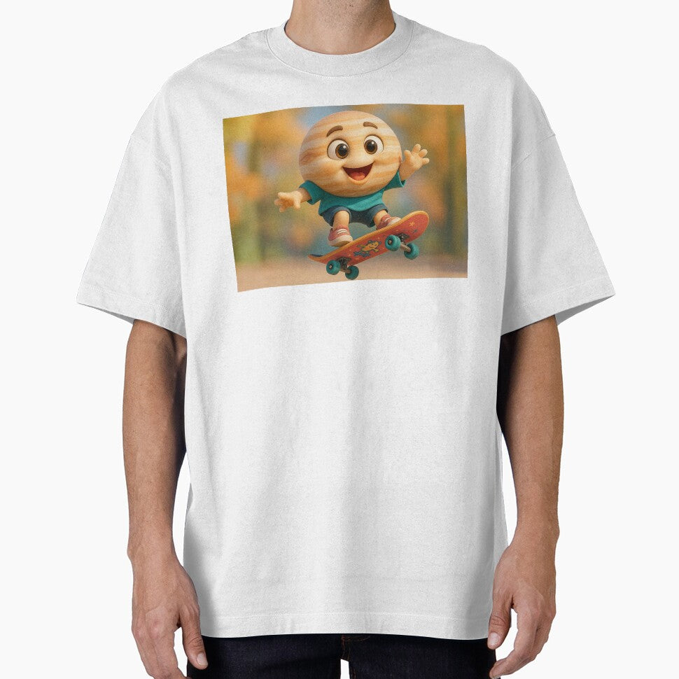 Skater Planet Jupiter by Sillytoe T-Shirts, Hoodie, Sweatshirt | BlankRebels.com (Image 1)