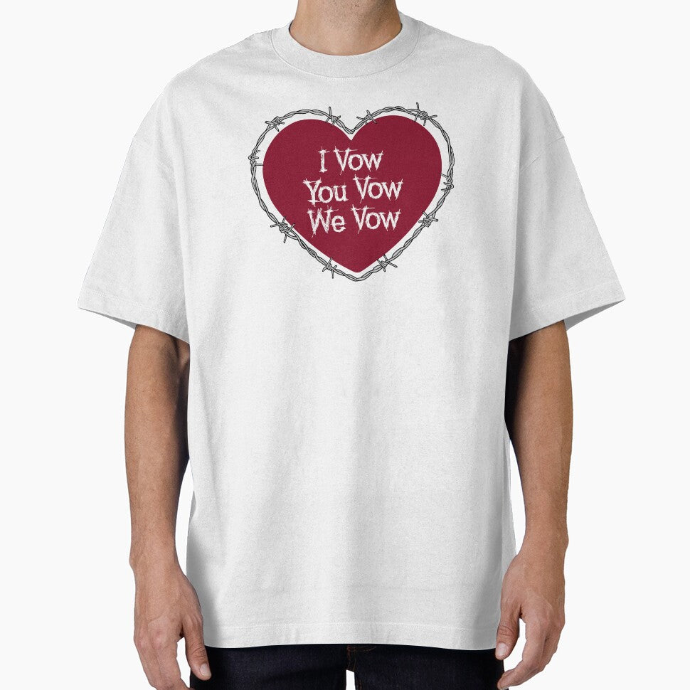I Vow You Vow We Vow Barbed Wire Heart by ketrena T-Shirts, Hoodie, Sweatshirt | BlankRebels.com (Image 1)