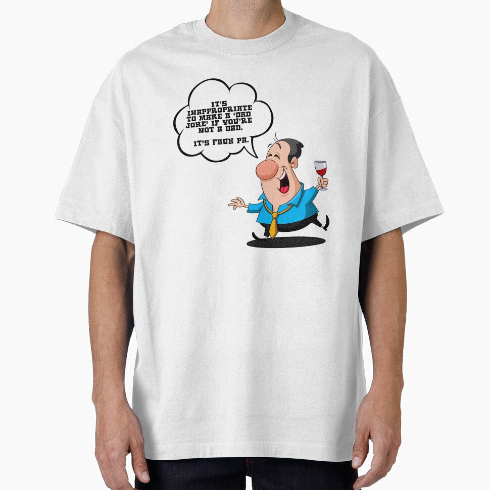 Dad Jokes Collection Dad Joke - It's Faux Pa Gift by TTFMerch