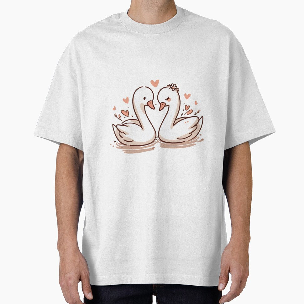 Swan Couple Valentine's Day by LemuellTrends T-Shirts, Hoodie, Sweatshirt | BlankRebels.com (Image 1)